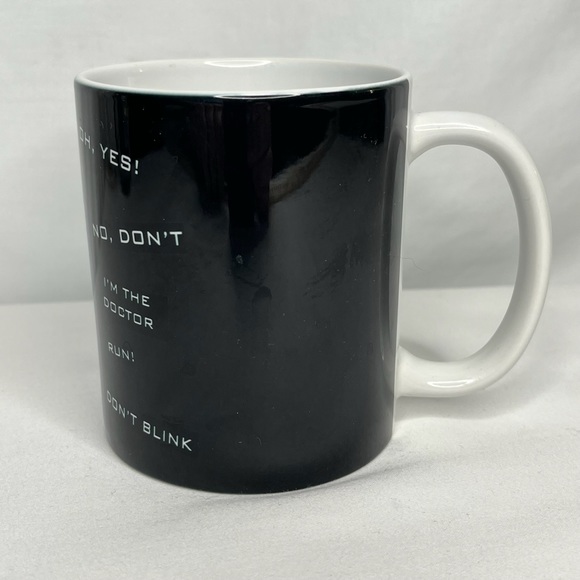 Dr Who Police Box Mug with Quotes - Picture 7 of 7